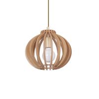 Nowodvorski Houten hanglamp Ika Ø 28cm 4173