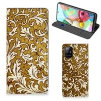 Telefoon Hoesje Samsung Galaxy A71 Barok Goud