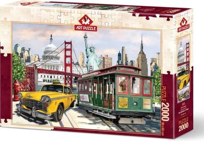 Legpuzzel USA 2000 stukjes Art-Puzzle