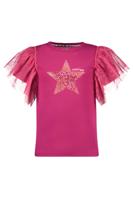 B.Nosy zomer t-shirt meisjes - K3 - fuchsia - mesh - Tora B.Nosy zomer t-shirt meisjes - K3 - fuchsia - mesh - Tora