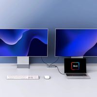 HYPER Dual 4K HDMI 10-in-1 USB-C Hub USB-C dockingstation Geschikt voor merk (dockingstation): Apple, Universeel USB-C Power Delivery, Geïntegreerde kaartlezer - thumbnail