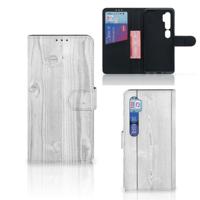 Xiaomi Mi Note 10 Pro | Book Style Case | White Wood