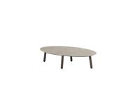 Salute coffee tafel terre keramiek ellipse 120x65 cm Taste - Taste