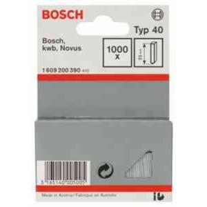 Bosch Accessories 1609200390 Nagels voor tacker Type 40 Afmeting, lengte 23 mm 1000 stuk(s)