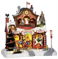 Lemax santa&apos;s workshop bewegend kersthuisje Santa&apos;s Wonderland 2013