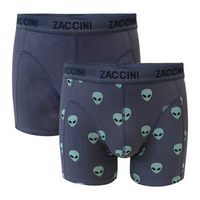 Zaccini Underwear 2-pack boxershorts alien