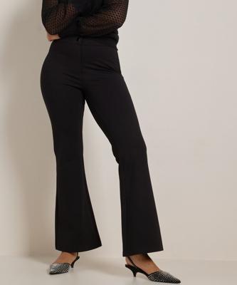 flared fit broek punto flared fit broek punto