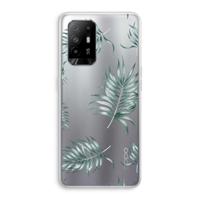 Simple leaves: Oppo A95 5G Transparant Hoesje - thumbnail