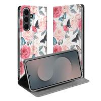 Samsung Galaxy S25FE | Flip Style Cover | Butterfly Roses
