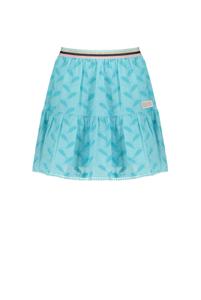 NoNo Meisjes rok - Nomy AOP - Licht Turquoise