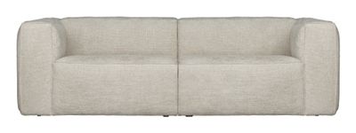 WOOOD Bank 'Bean' 3,5-zits, Melange, kleur Naturel