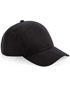 Beechfield CB62N Organic Cotton 5 Panel Cap - Black - One Size