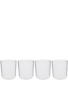 Ichendorf Milano lot de 4 verres en cristal - Tons neutres