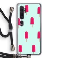 Waterijsje: Xiaomi Mi Note 10 Transparant Hoesje met koord