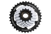 SunRace MFM2A Cassette 7S 14-28 tanden - Zilver