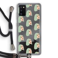 King Kylie: Samsung Galaxy A41 Transparant Hoesje met koord