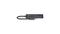 Rapoo UCH-4003 interface hub USB 3.2 Gen 1 (3.1 Gen 1) Type-C 5000 Mbit/s Antraciet - thumbnail