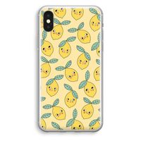 Citroenen: iPhone X Transparant Hoesje