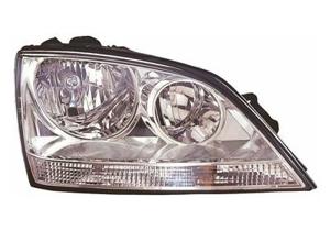 Koplamp rechts met knipperlicht tot 4/'06 inclusief stelmotor 8385962