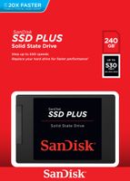 SanDisk SSD Plus, 240 GB ssd SDSSDA-240G-G26, SATA/600 - thumbnail