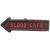 Funny Fashion 74565 wanddecoratie Blood Cafe 57 cm