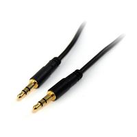 StarTech.com MU1MMS audio kabel 0,3 m 3.5mm Zwart - thumbnail