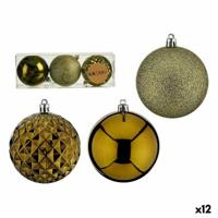 Set kerstballen Groen PVC Ø 8 cm (12 Stuks)