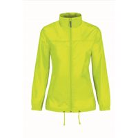 Windjas/regenjas voor dames geel