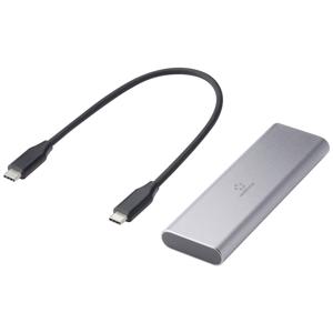 Renkforce RF-6180234 M.2 SSD-behuizing 2230, 2242, 2260, 2280 USB-C (USB 3.2 Gen 2)