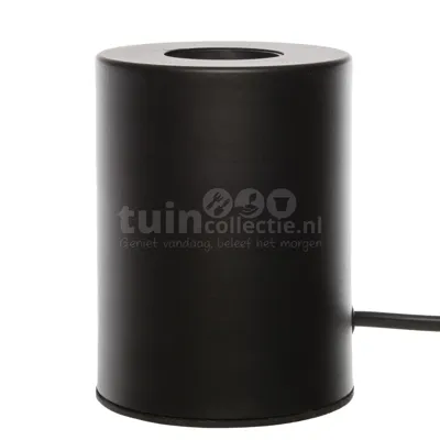 Tafellamp Fitting Zwart 10cm Tafellamp Fitting Zwart 10cm