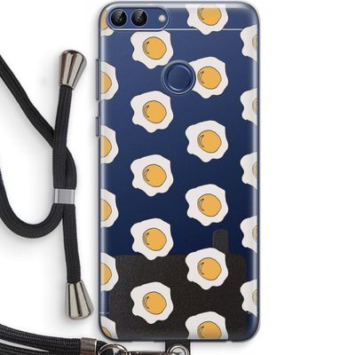 Bacon to my eggs #1: Huawei P Smart (2018) Transparant Hoesje met koord
