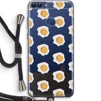 Bacon to my eggs #1: Huawei P Smart (2018) Transparant Hoesje met koord