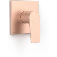 Douchekraan afbouwdeel Tres Project | Inbouw | Mengkraan | 1-weg | Rond | Rose goud mat 24k