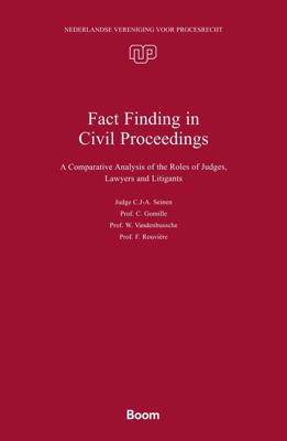 Fact Finding in Civil Proceedings - Cindy Seinen, Christian Gomille, Wannes Vandenbussche, Frédéric Rouvière - ebook
