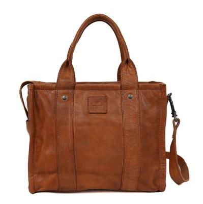 Bear Design Tote Bag Handtas / Schoudertas Pepe Cognac