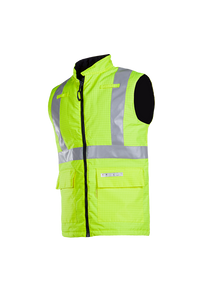 Sioen 9387 Sidney Vlamvertragende en antistatische signalisatie bodywarmer