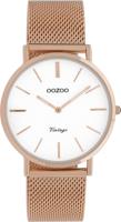 OOZOO Timepieces Horloge Vintage Rosé/Wit | C9918