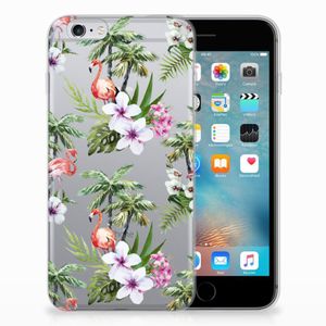 Apple iPhone 6 | 6s TPU Hoesje Flamingo Palms