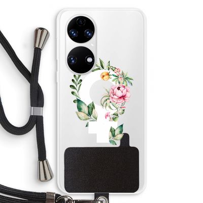 Venus: Huawei P50 Transparant Hoesje met koord