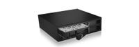 ICY BOX CY BOX IB-2242SSK Back Plane für 4x 2,5 SATA/SAS Festplatten/SSDs in 1x 5,25 S Bevestigingsframe voor 2,5 inch harde schijf - thumbnail