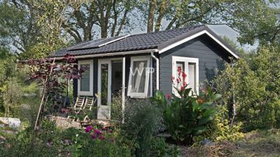 Woodpro Blokhut/Tuinhuis Eethen 600x400 cm- Zadeldak- Hout- Woodpro