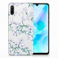 Huawei P30 Lite Uniek | TPU Case | Blossom White