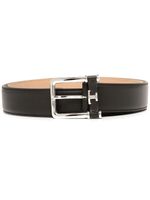 Tod's ceinture en cuir à boucle - Noir - thumbnail