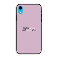 uzelf graag zien: iPhone XR Biologisch afbreekbaar hoesje