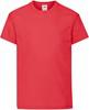 Fruit Of The Loom F110K Kids´ Original T - Red - 128