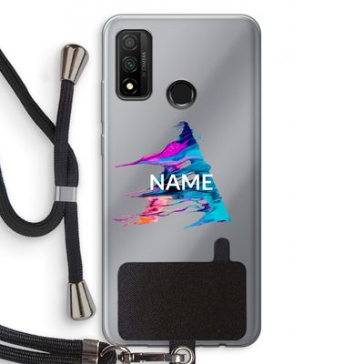 Abstract Spectrum: Huawei P Smart (2020) Transparant Hoesje met koord