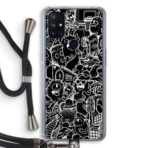 Vexx Black City : OnePlus Nord N10 5G Transparant Hoesje met koord