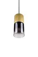 Trio HanglampRobin pendel hout met zwart - 310600154
