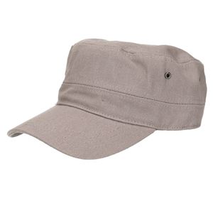 Militairy look rebel cap grijs