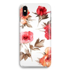 Roosjes: iPhone X Volledig Geprint Hoesje